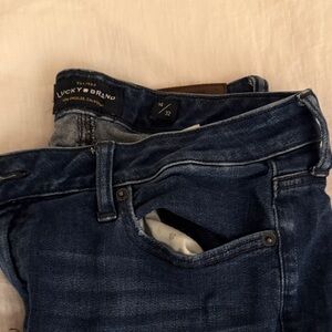 Lucky Brand Women's Dark Indigo Skinny Jeans